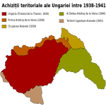 Ungaria după mai multe rapturi teritoriale